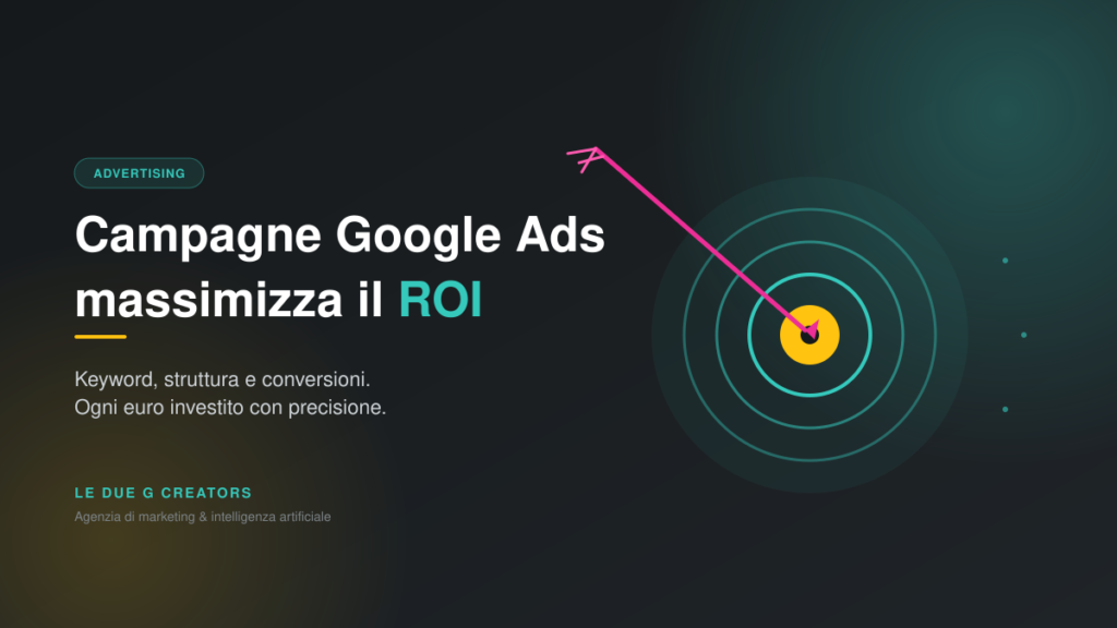 Campagne Google ADS: Come Massimizzare il Ritorno sul Tuo Investimento
